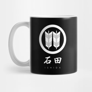 Ishida Clan kamon with text Mug